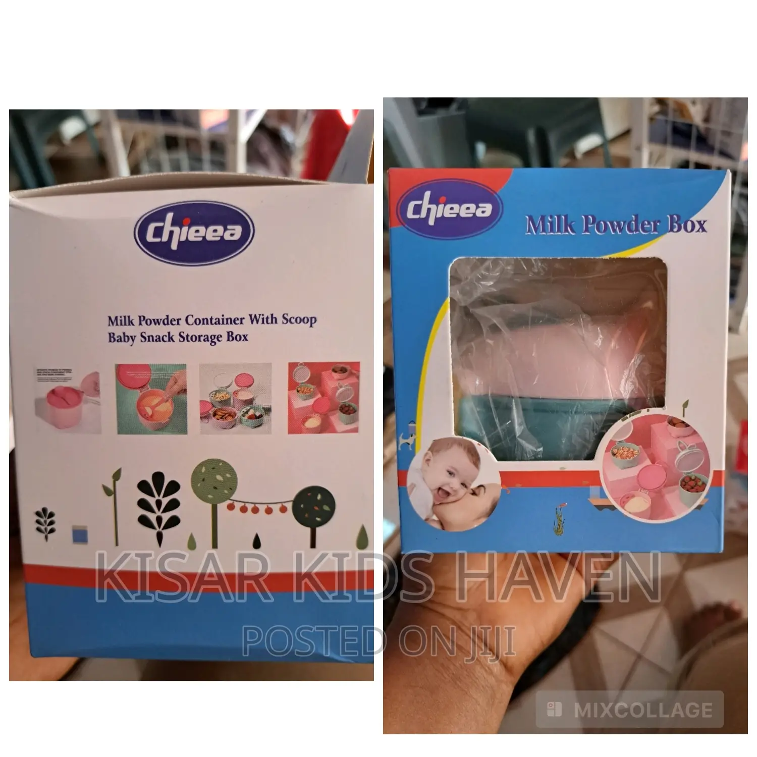 Baby Milk Container Wwith Scoop or Spoon