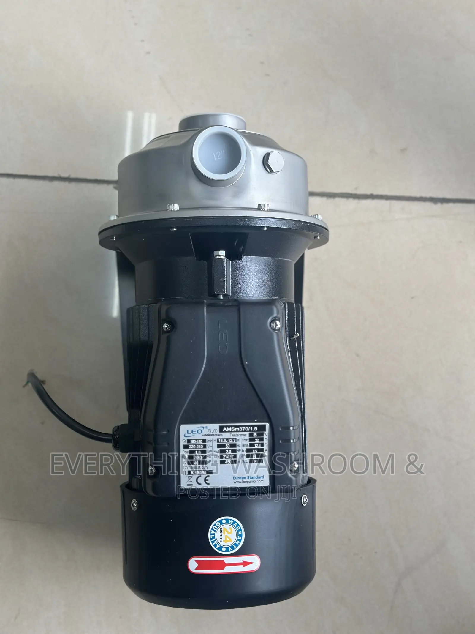 Leo Water Pump Stainless 2hp_leo Surface Pump Two Horsepower