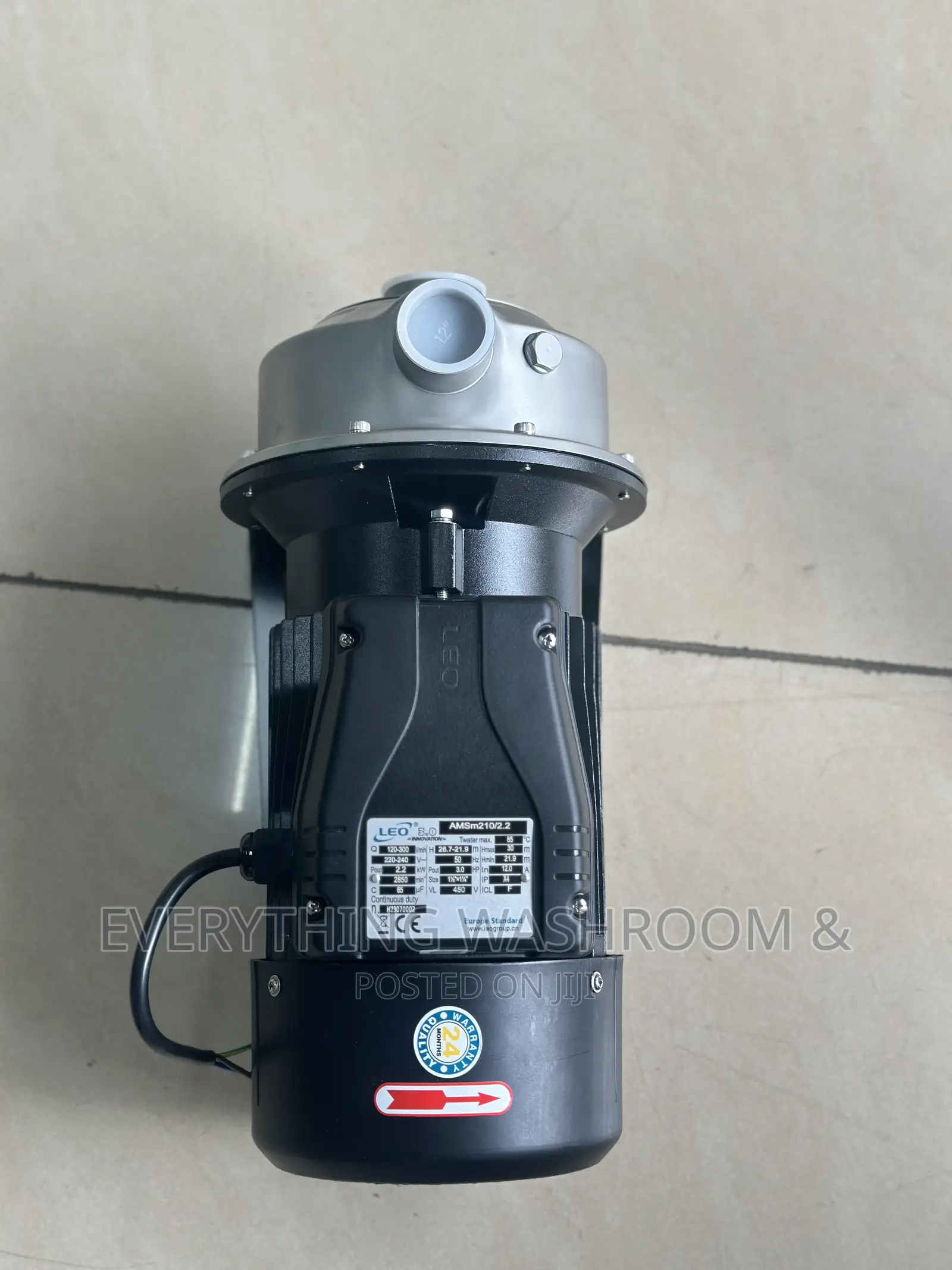 Leo Water Pump 3hp_stainless Pump Leo 3 Horsepower_surface
