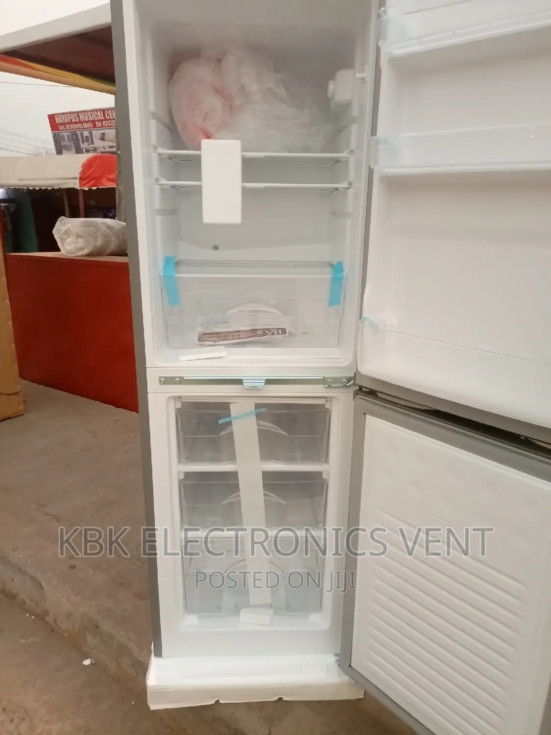 Roch Rfr160(140ltr) Double Door Refrigerator Freezer
