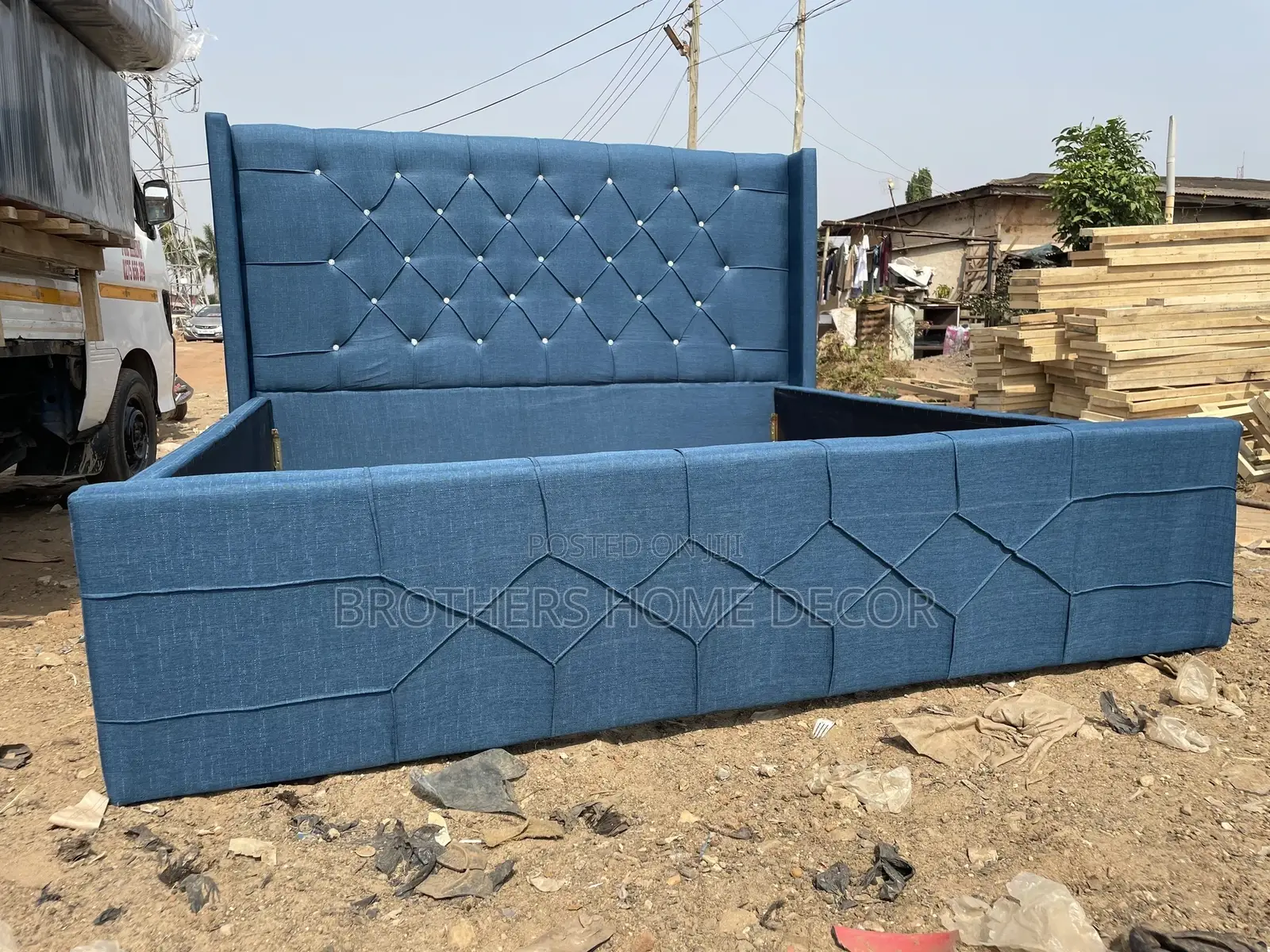 Queen Size Bedframe 72x75