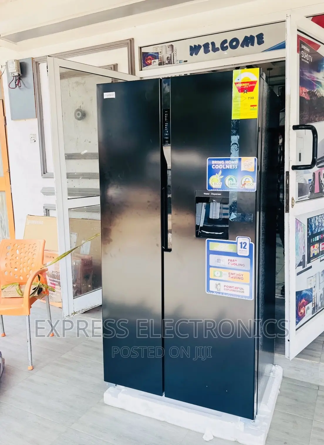 Zealous Black Nassb2-64s. 502litres Fridge Nasco 