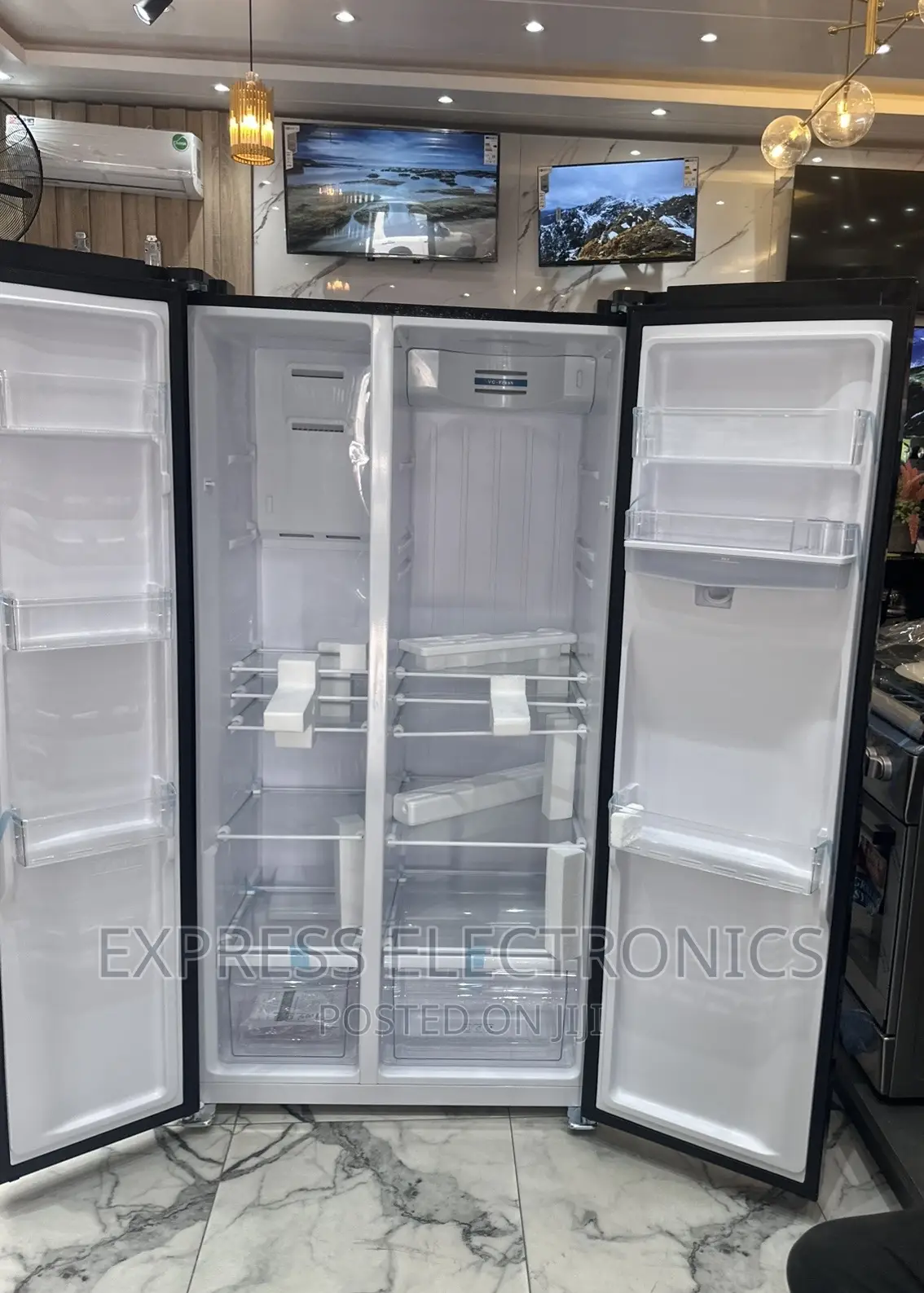 Ice Tray Side by Side Fridge Nasco Nassb2-64s. 502litres