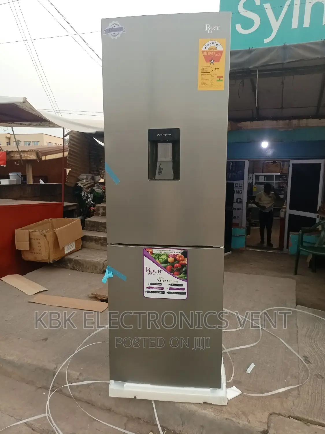 Roch Rfr360(310ltr) Double Door Refrigerator Water Dispenser