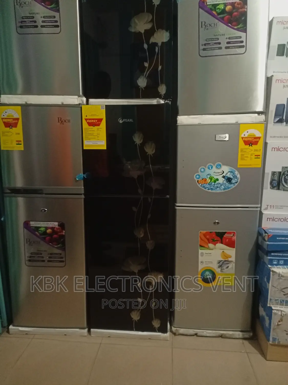 Pearl 138ltr Premium Mirror Double Door Refrigerator