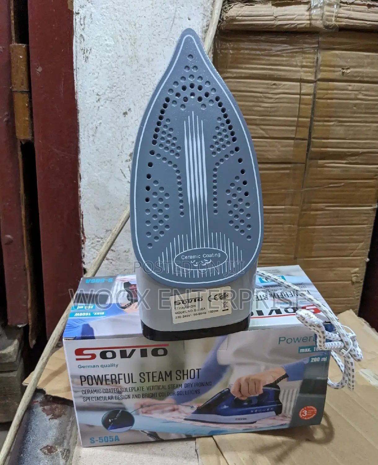 Sovio Steam Iron (S-505a)