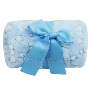Baby Blanket and Teddy Bear, Swaddle With Adorable Teddy
