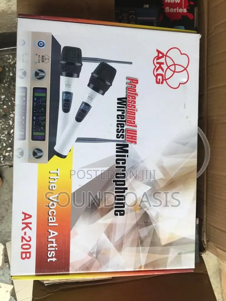 Akg Ak-20b Portable Uhf Wireless Microphone
