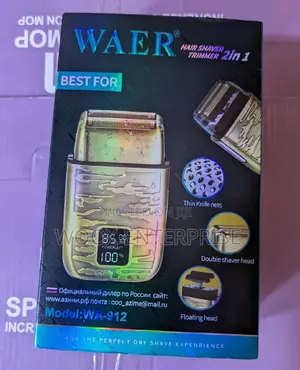 2 in 1 Waer Hair Shaver/Trimmer