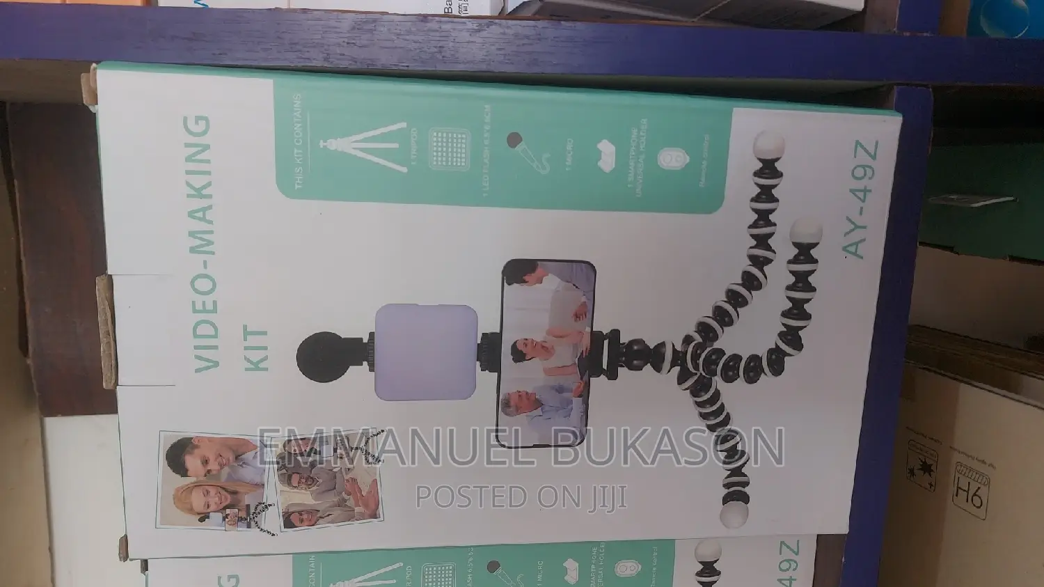 Video Making Kit With a Flexibility Stand