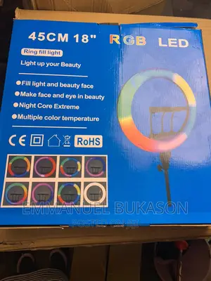 18inch RGB Ringlight With Bag and Stand