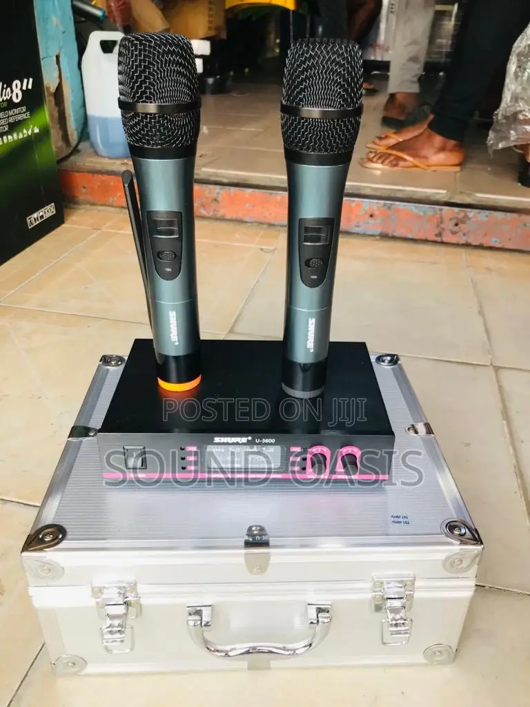 Shure U-3400 Professional Wireless Dual Microphone System