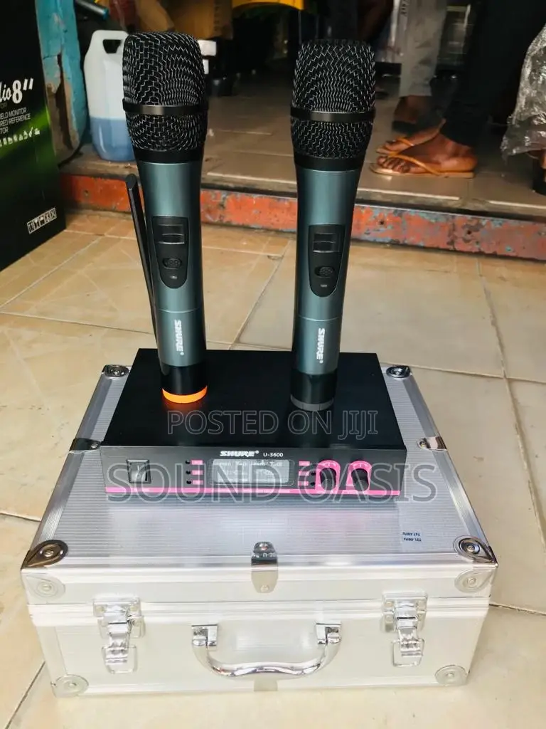 Shure U-3400 Professional Wireless Dual Microphone System