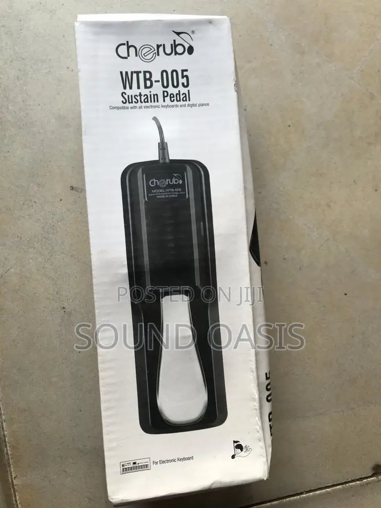 Cherub Wtb-005 Sustain Pedal For All Electronic Keyboards