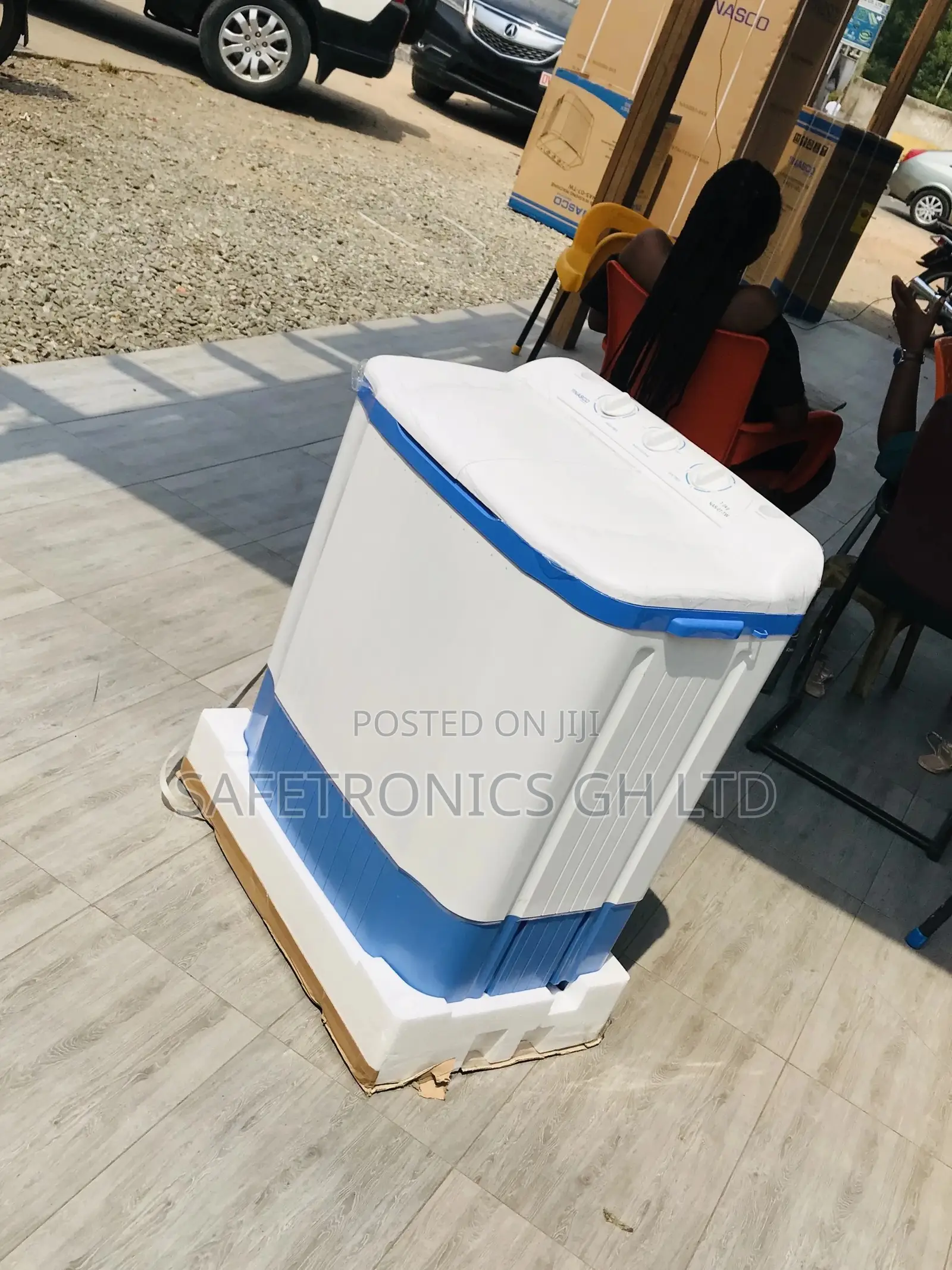 Semiautomatic Nasco 7kg Washingmachine Topload Electric