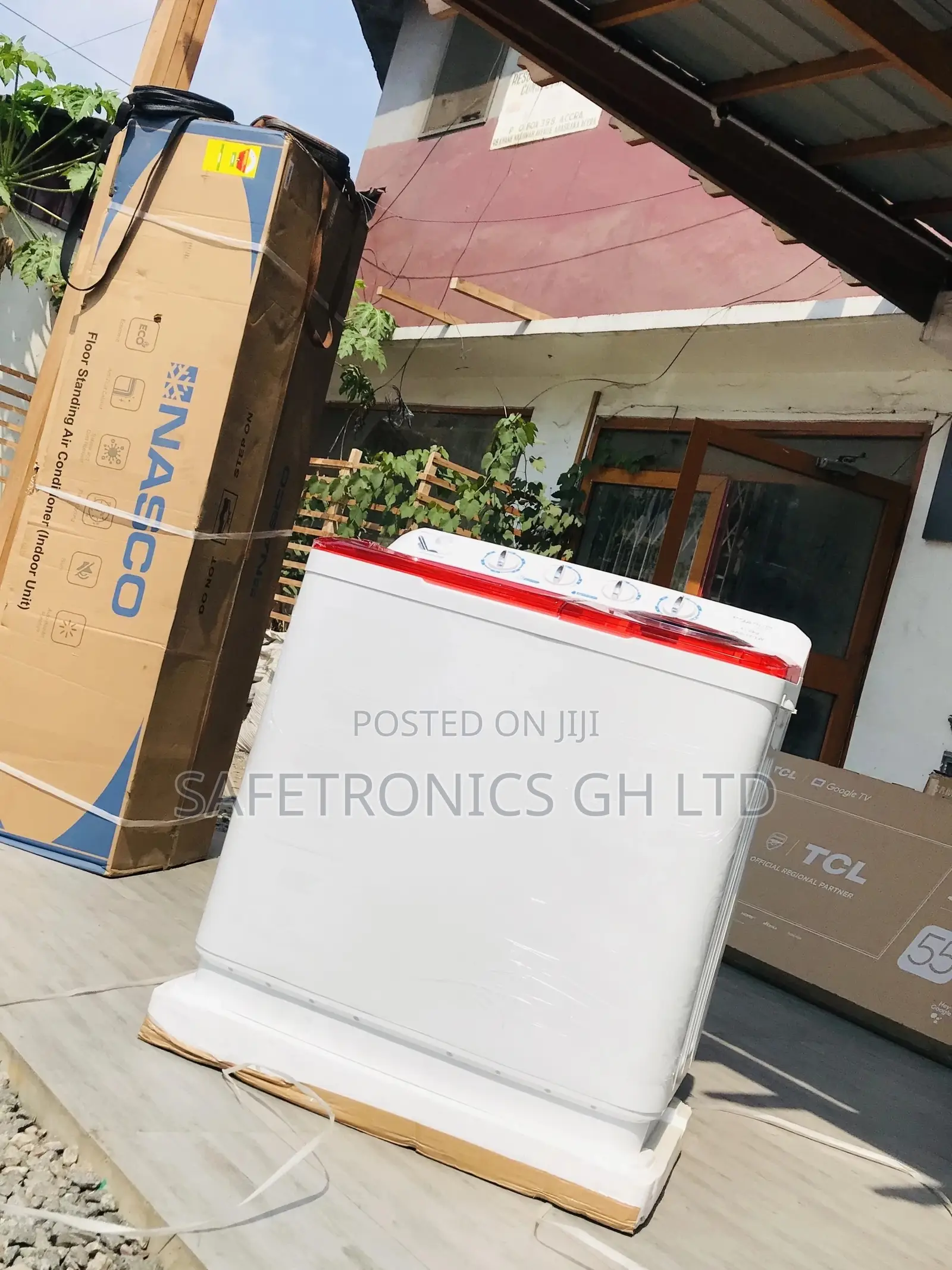 Durable Topload Washingmachine 11KG Nasco Semiautomatic