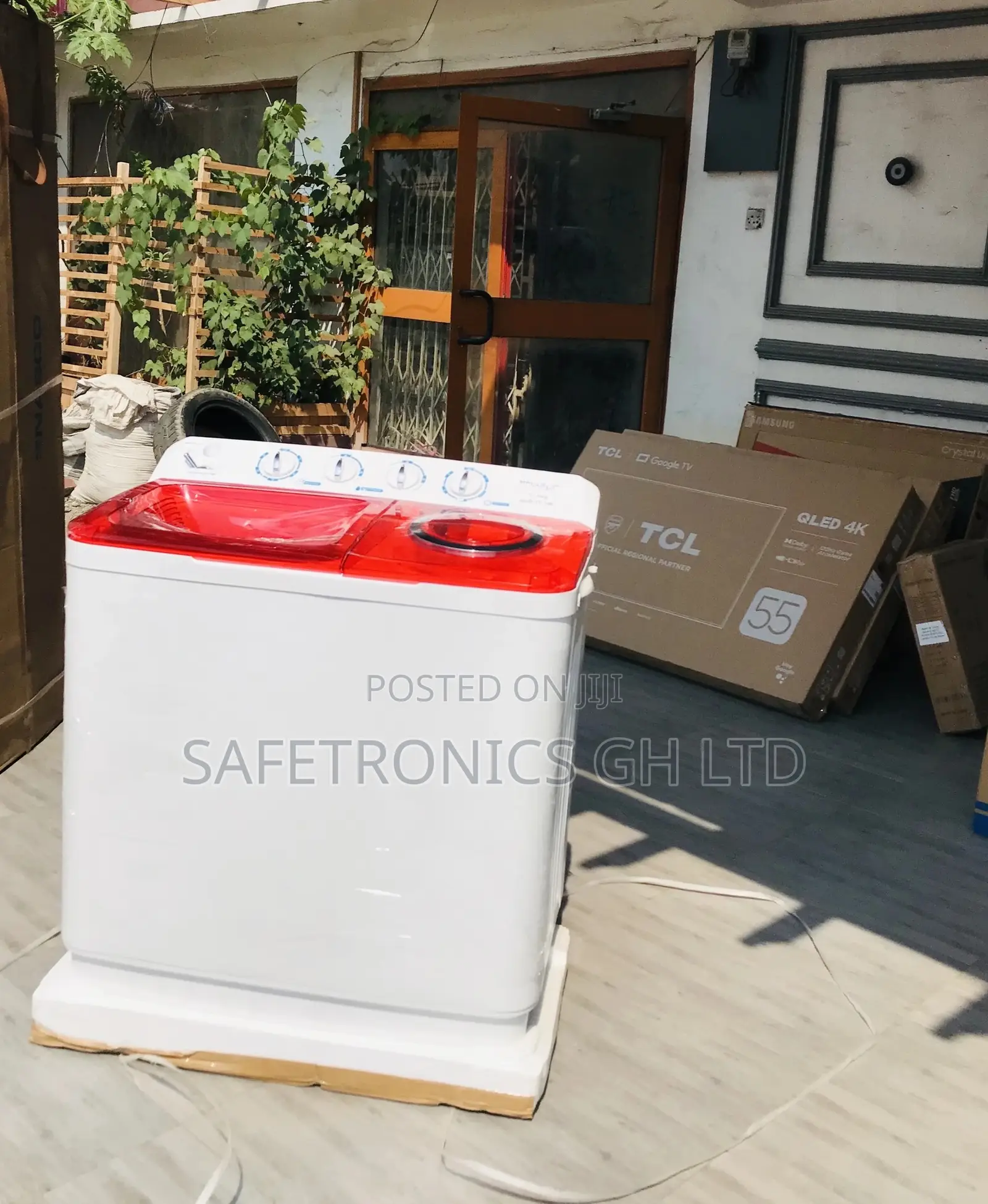 Topload Electric Nasco 11kg Semiautomatic Washingmachine