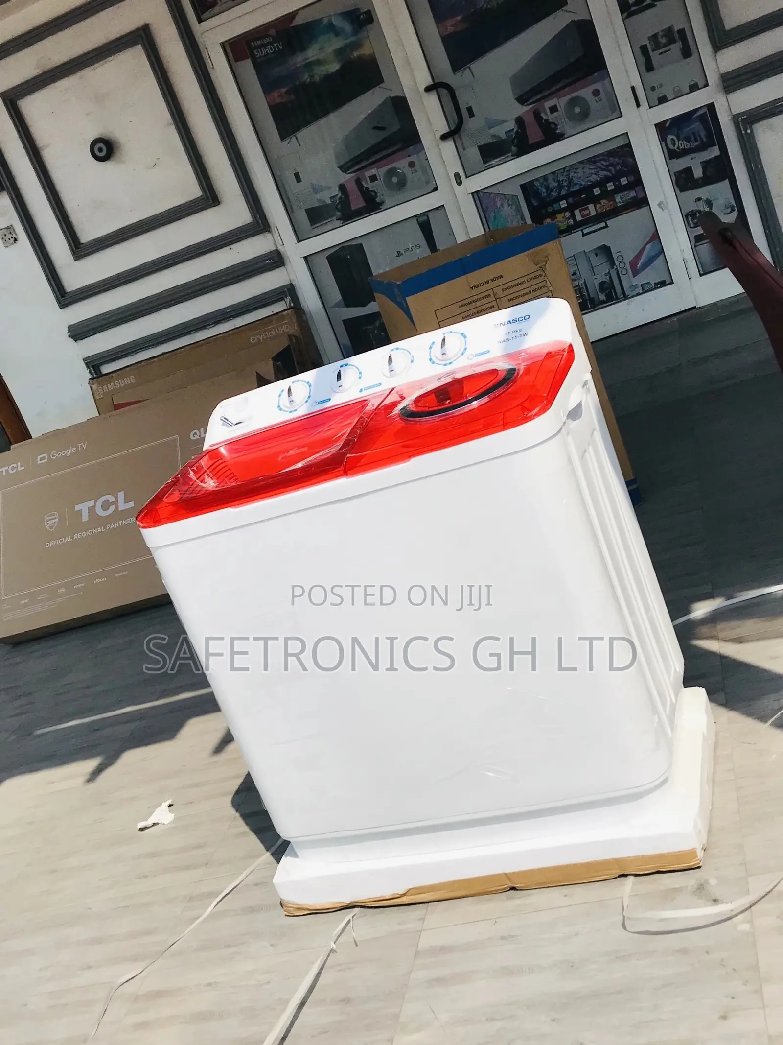 Affordable Nasco 11kg Semiautomatic Topload Washingmachine