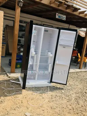 Nasco 2 Doors Side by Side 502 Liters Black Nassb2-64s