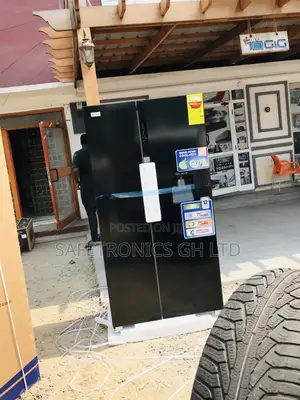 Black Side by Side Nasco 2 Doors Nassb2-64s Nasco Fridge