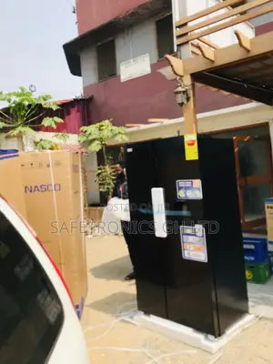 Grab Black Nasab2-64s 2 Doors Nasco Side by Side Fridge