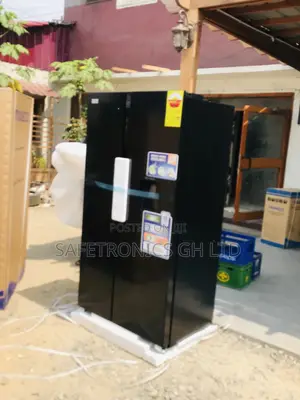2 Doors Black Side by Side Nassb2-64s 502L Nasco Fridge
