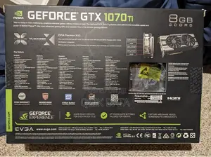 Evga GTX 1070 Ti FTW Ultra Silent Gaming, 8gb Gddr5, Acx 3.0