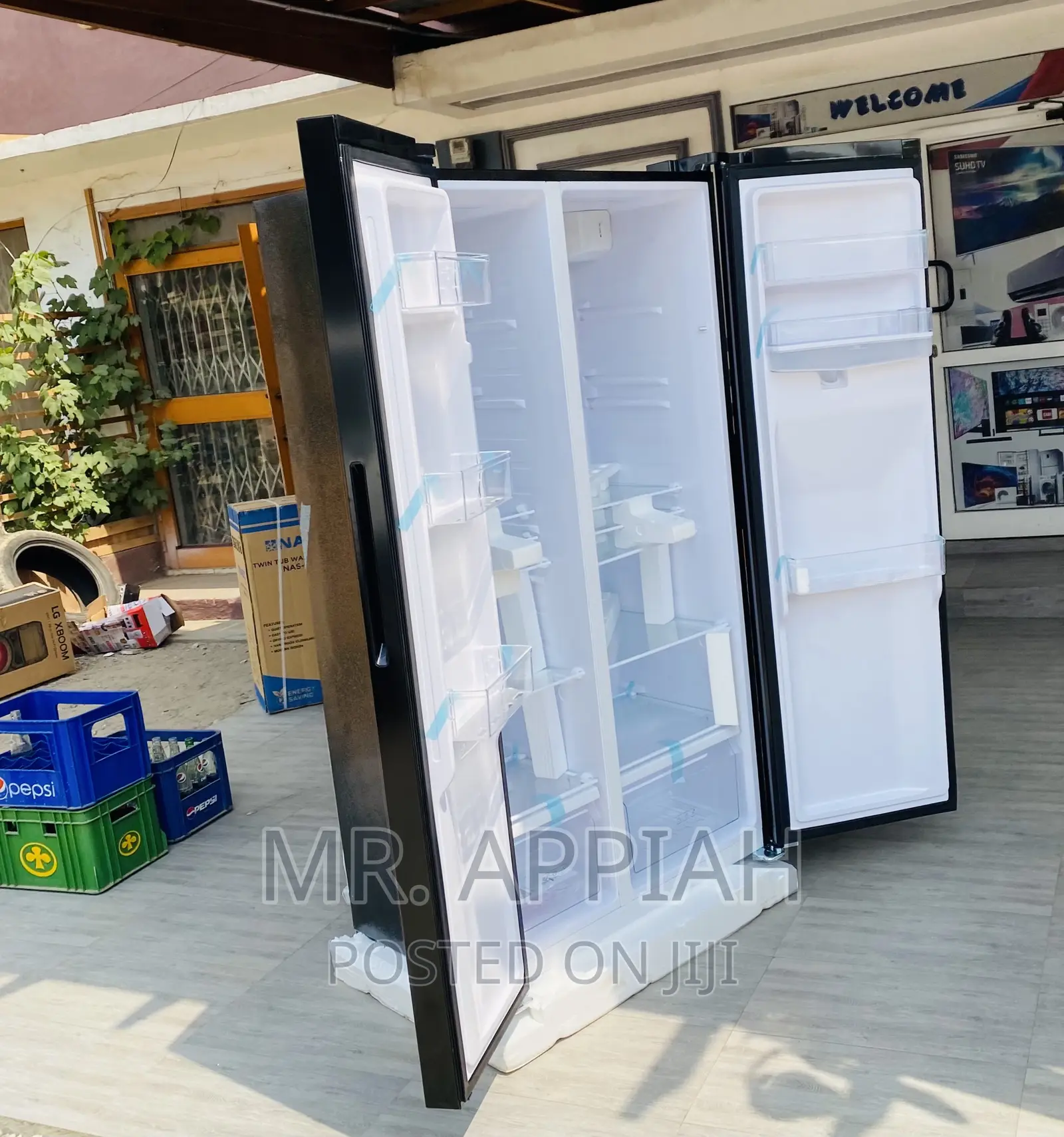Well Design Nasco Nassb2-64s Side by Side Fridge(502ltr).