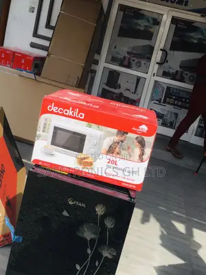 White Countertop 20 Liters Electric Decakila Microwave