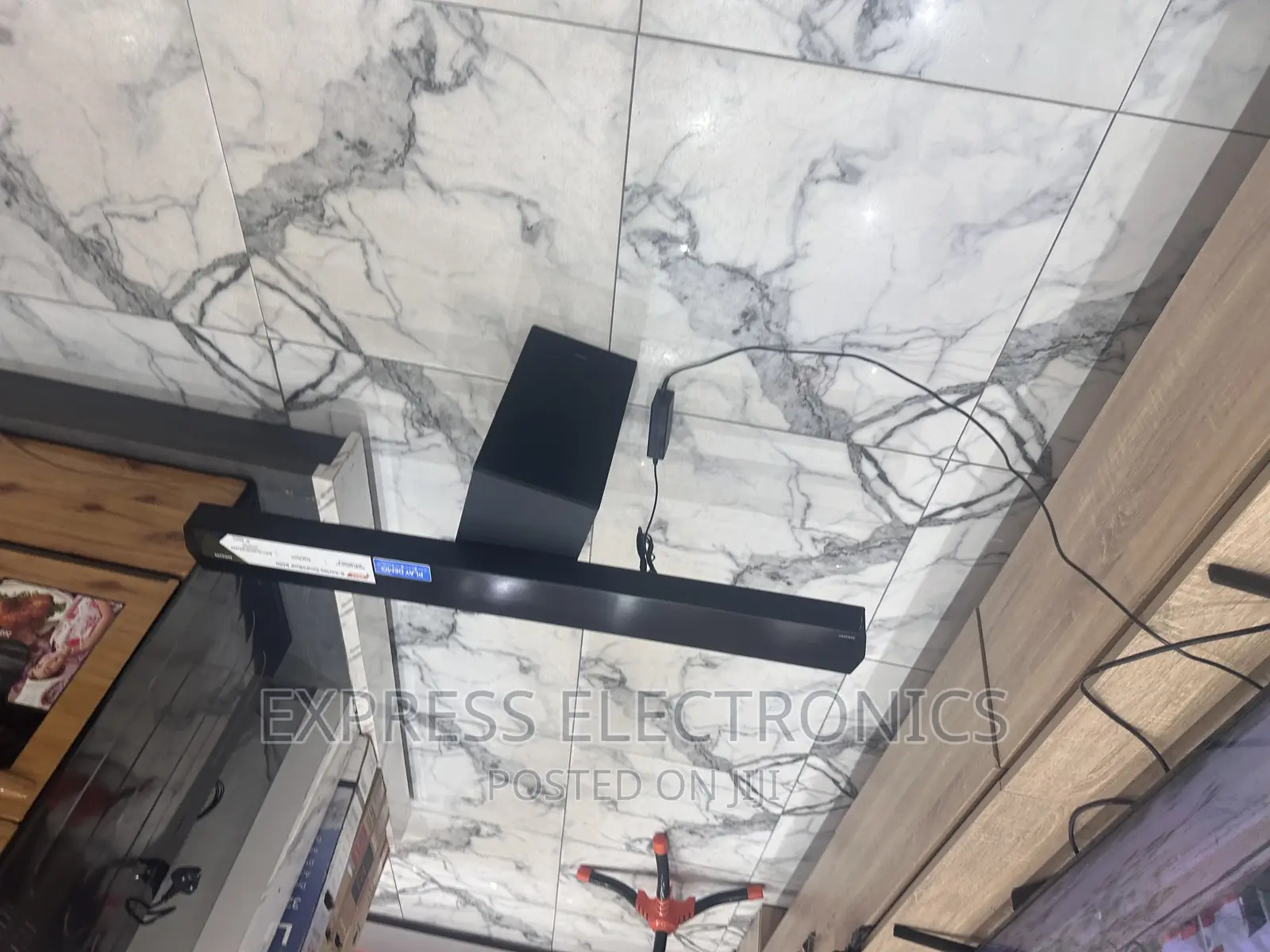 HW-B550 Sound Bar With Woofer Samsung Black