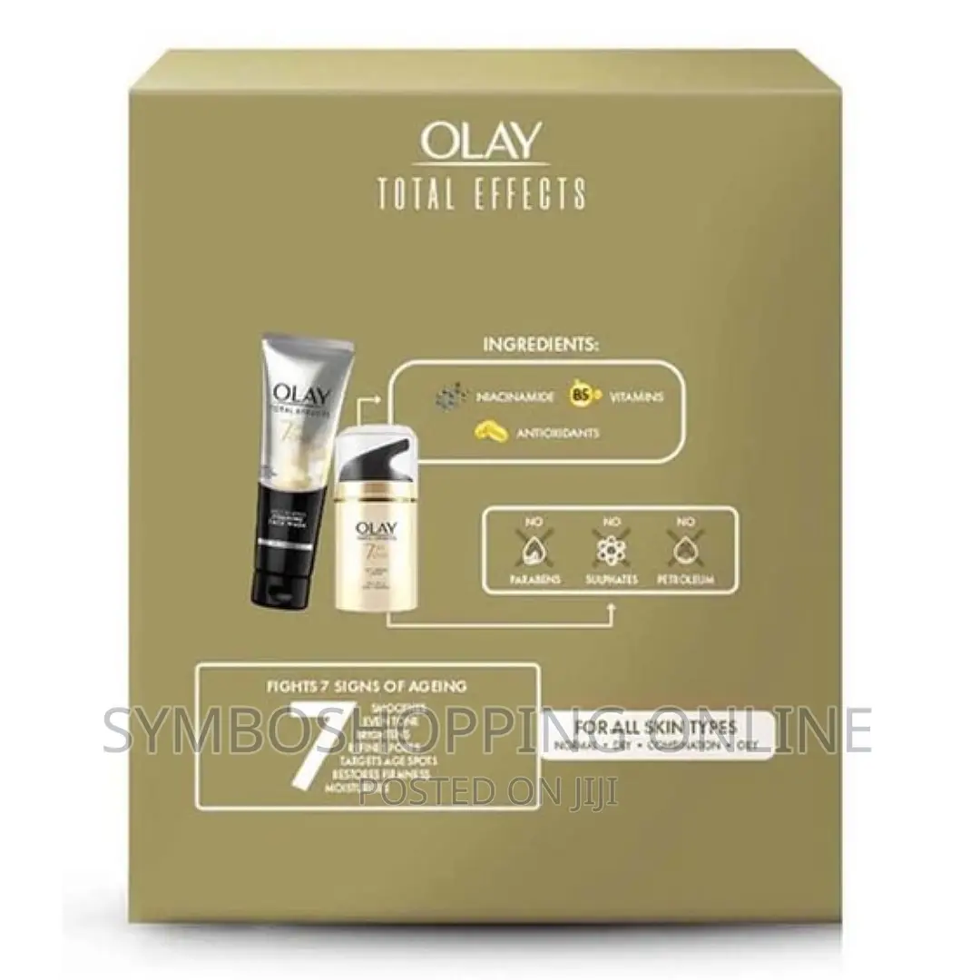 Olay Total Effects Giftpack - Day Cream 50g + Cleanser 100g