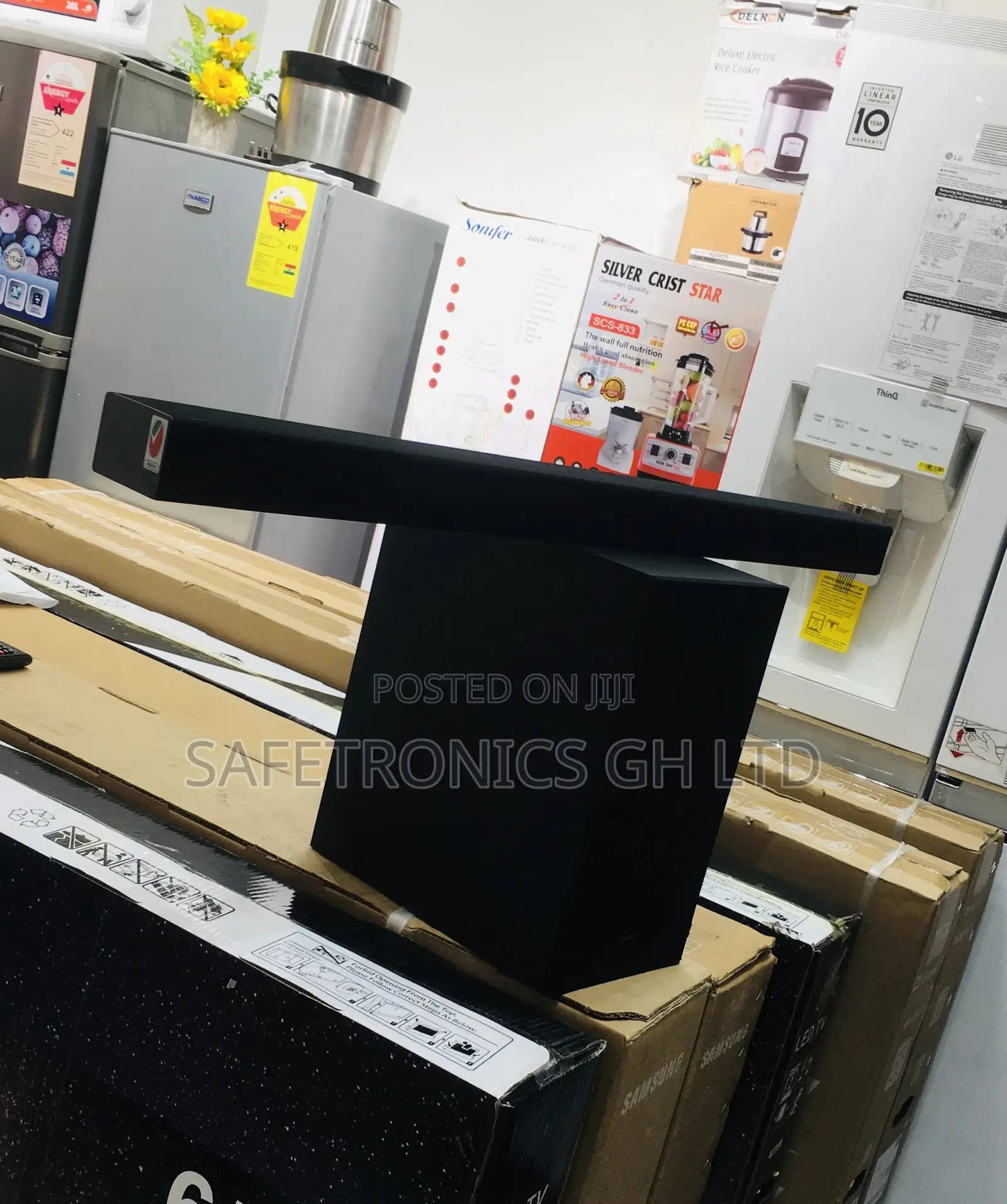 Black C450 Wireless Samsung Bluetooth Electric Soundbar