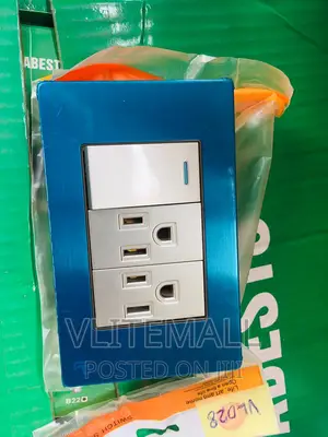LP - 110 Double Socket With Switch