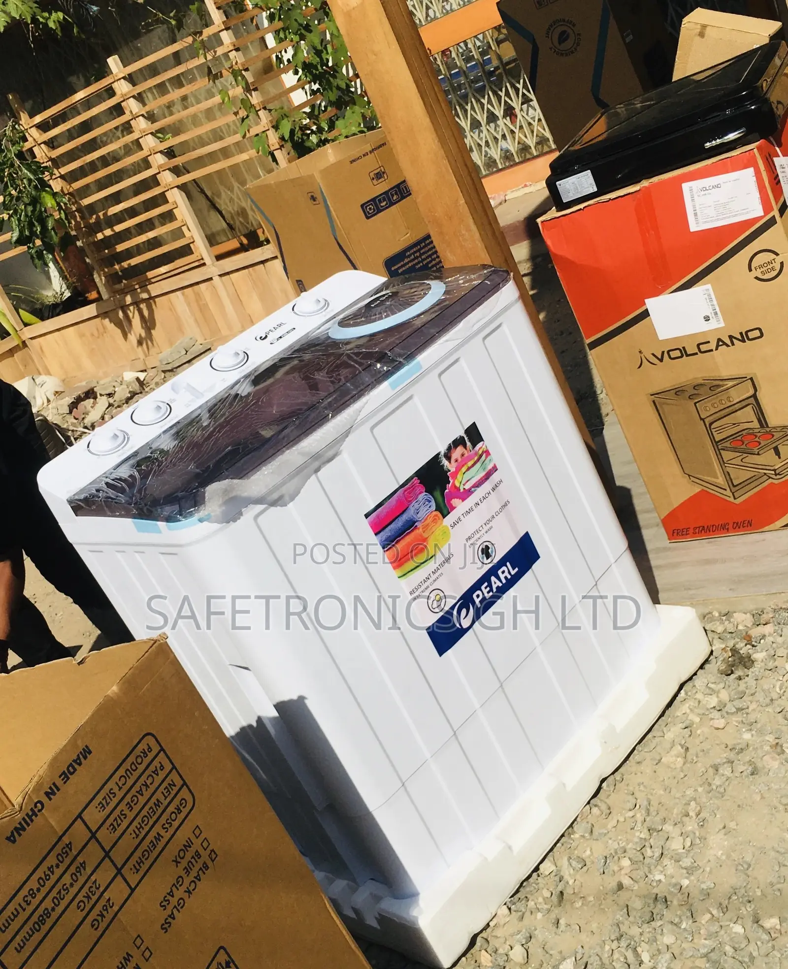 Topload Semiautomatic Twintub 12kg Pearl Washingmachine