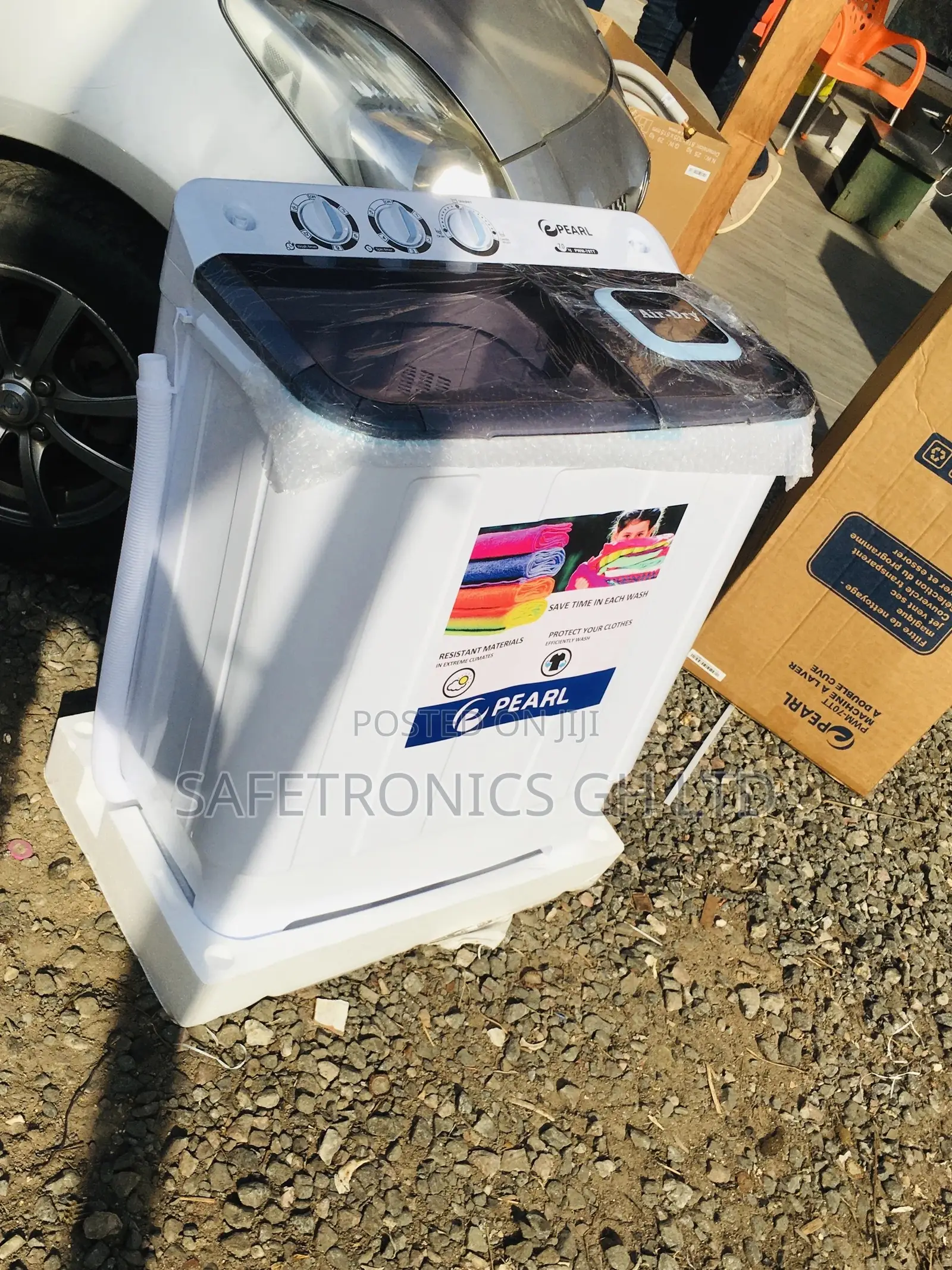 7kg Semiautomatic Topload Pearl Washingmachine Sealed