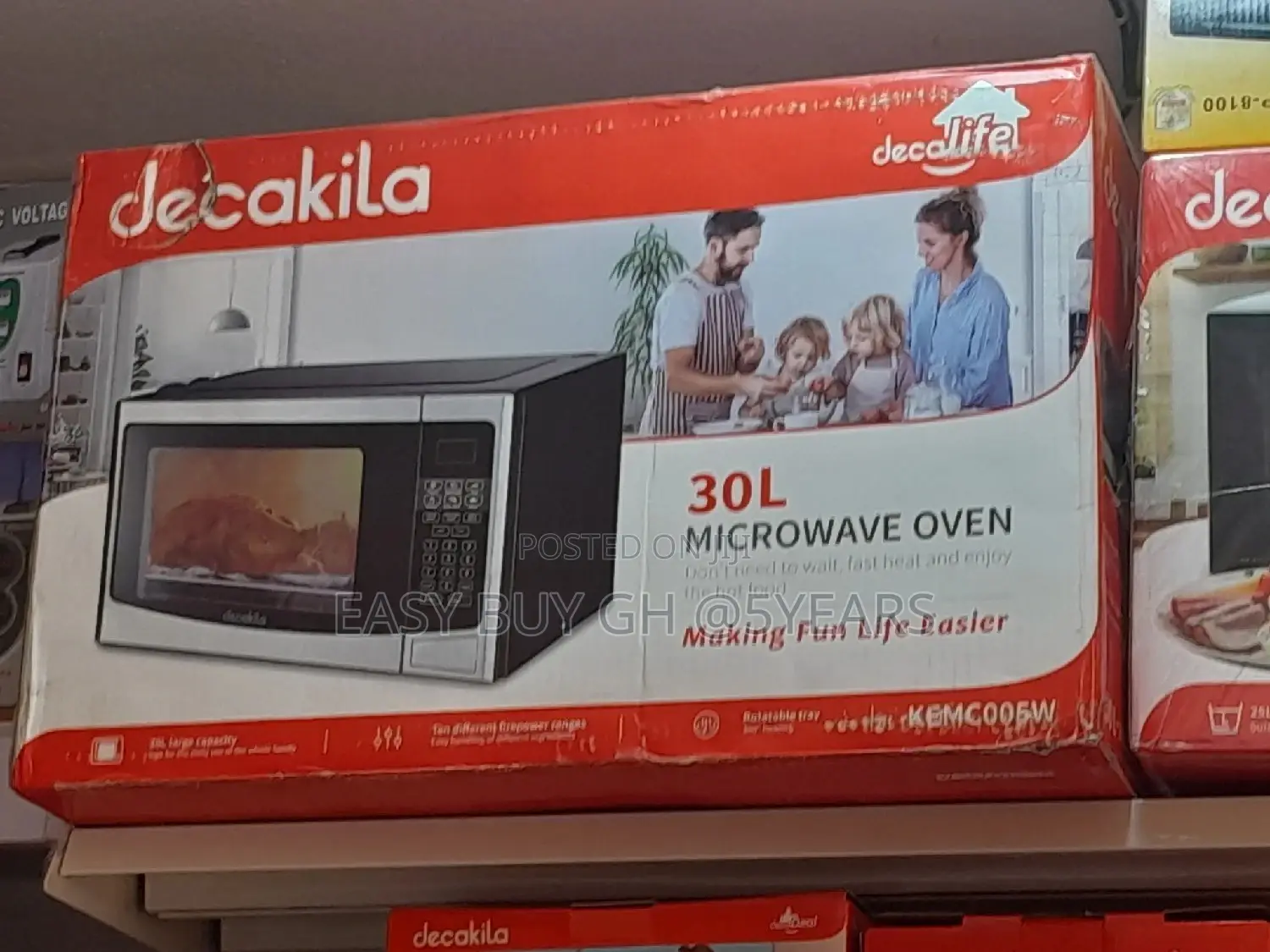 Decakila Microwave Oven