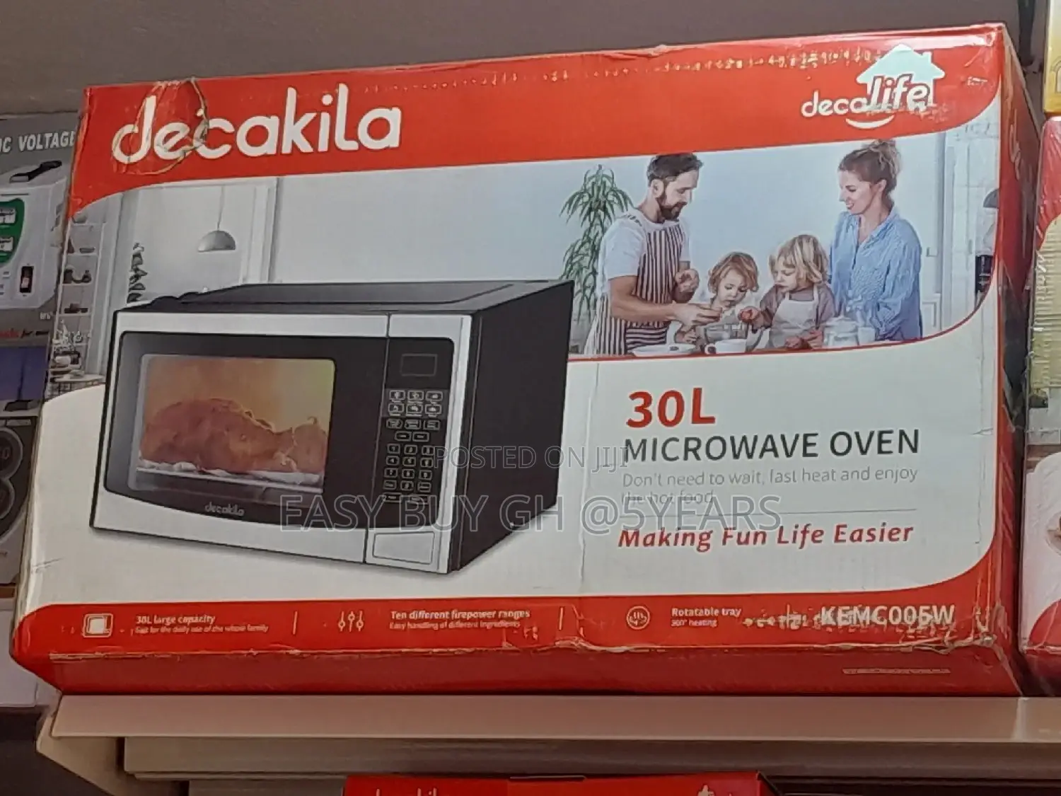 Decakila Microwave Oven Brand New