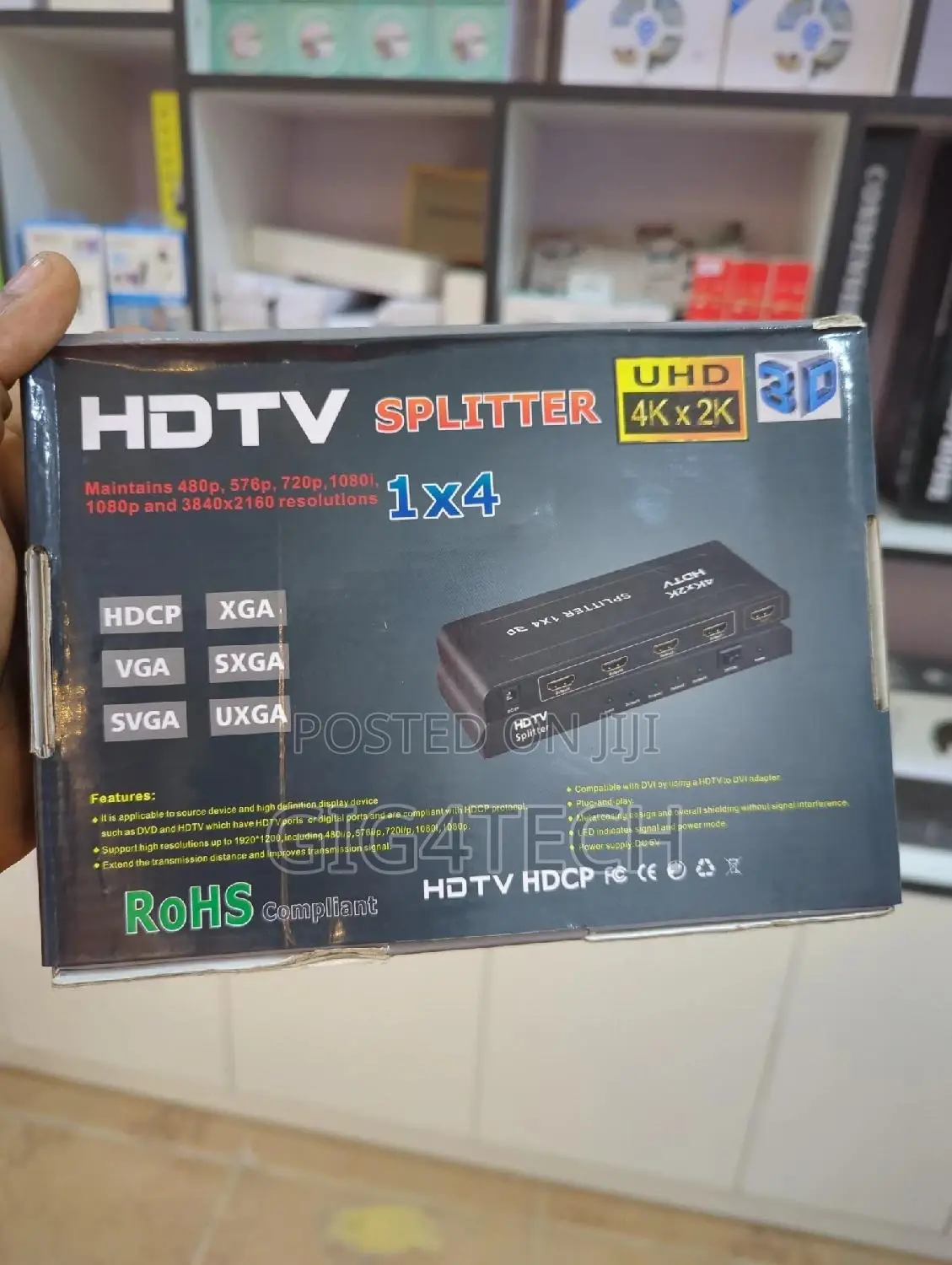 HDTV 1×4 Channel Hdmi Splitter