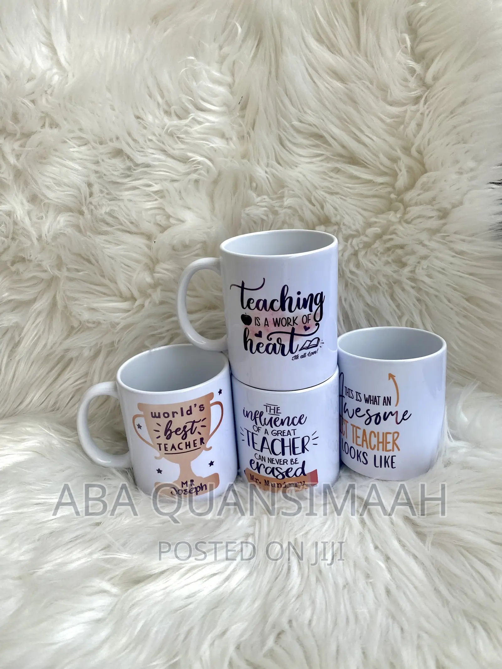 Customized Magic Mug,Bottles,Kitchen Spoons and a Glass Cup