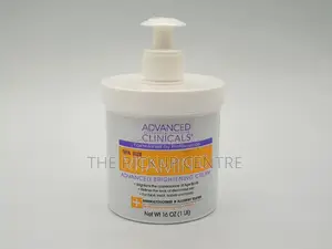Advanced Clinicals Vitamin C Brightening Face Body Cream 1lb