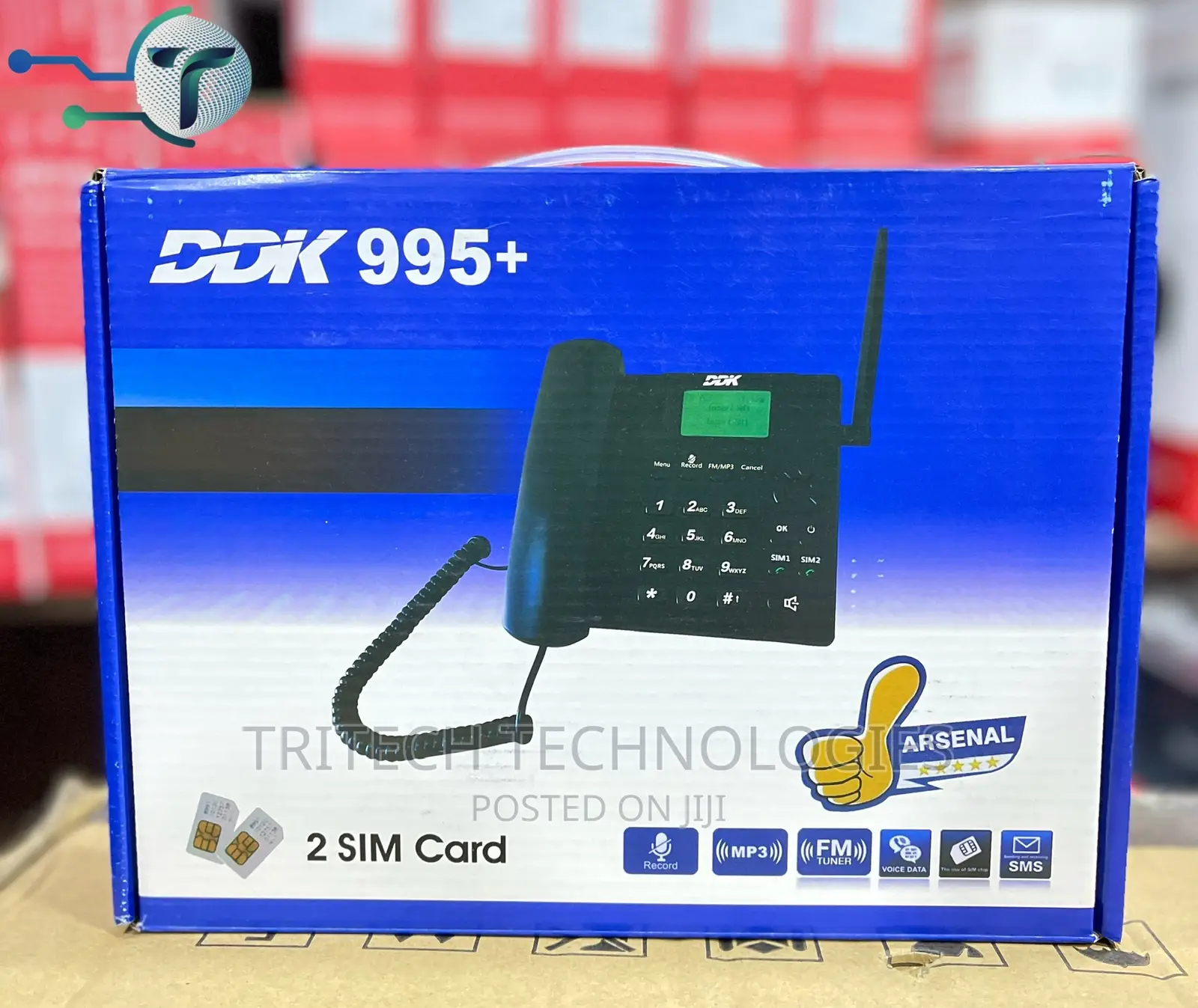 2 Sim Ddk Gsm Fixed Wireles Phone