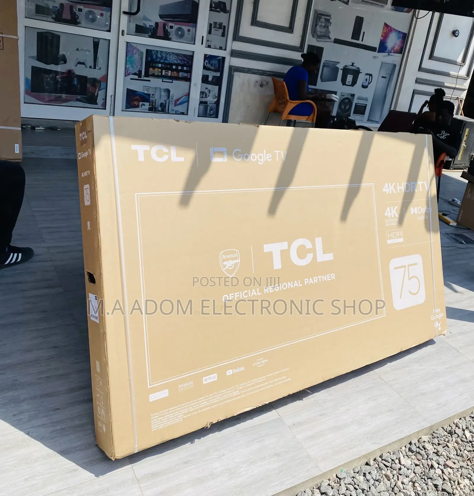 Purchase Quality TCL 75P635 75 Inch HDR Smart Led Tv.