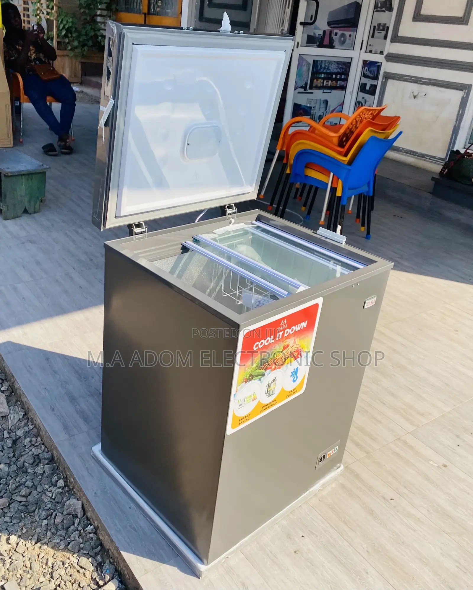 Purchase Affordable Zara 200cf Single Door Chest Freezer.