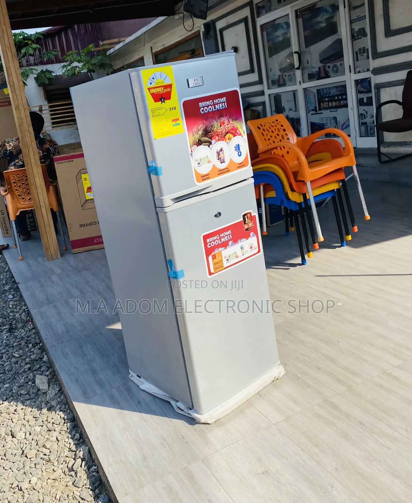 Purchase Original Zara 22TM Double Door Refrigerator.