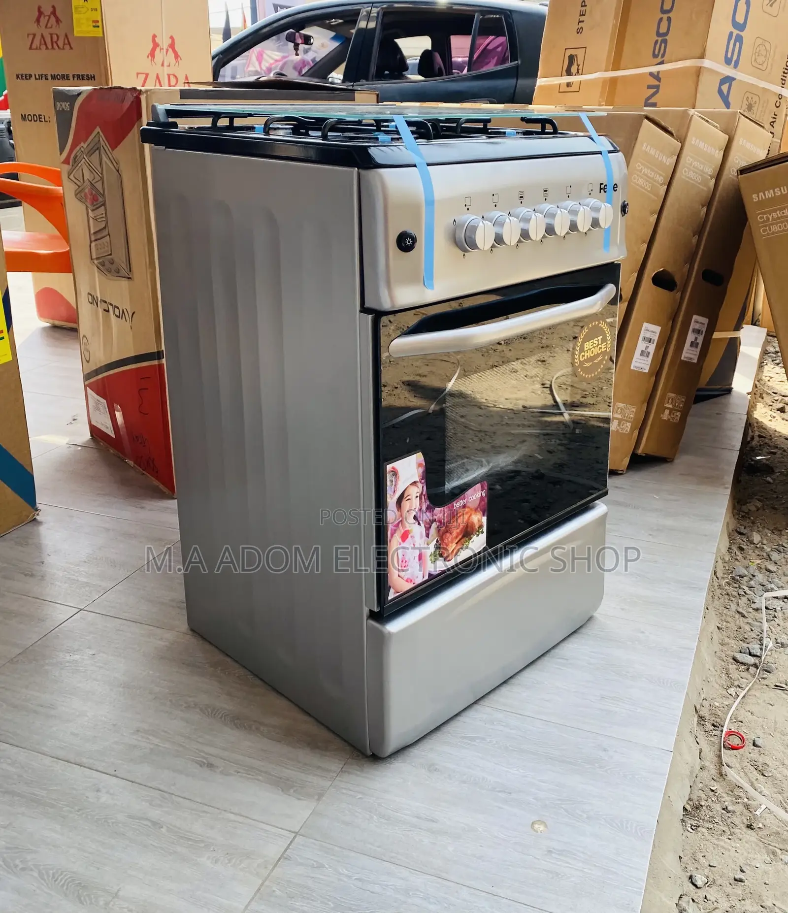 Purchase Authentic Ferre 50x55 4 Gas Burner With Oven.