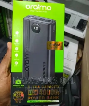 Oraimo 40000mah Ultra Capacity Power Bank