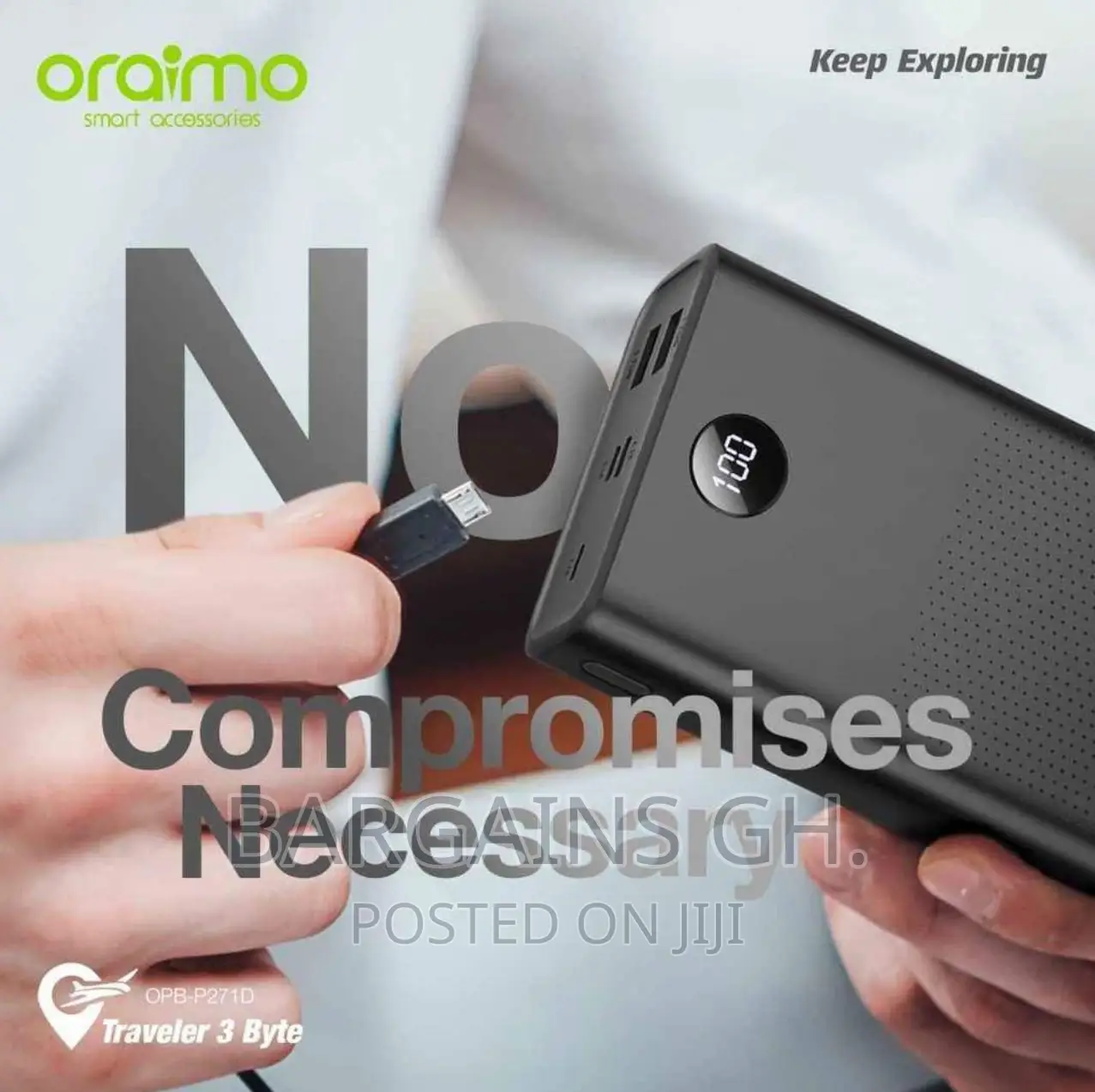 Oraimo 27000mah Traveler 3 Byte Power Bank