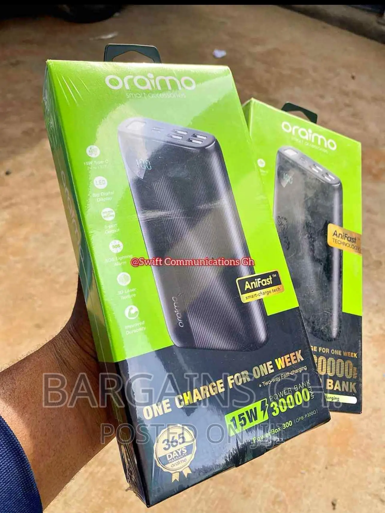 Oraimo 30000mah Original Power Bank
