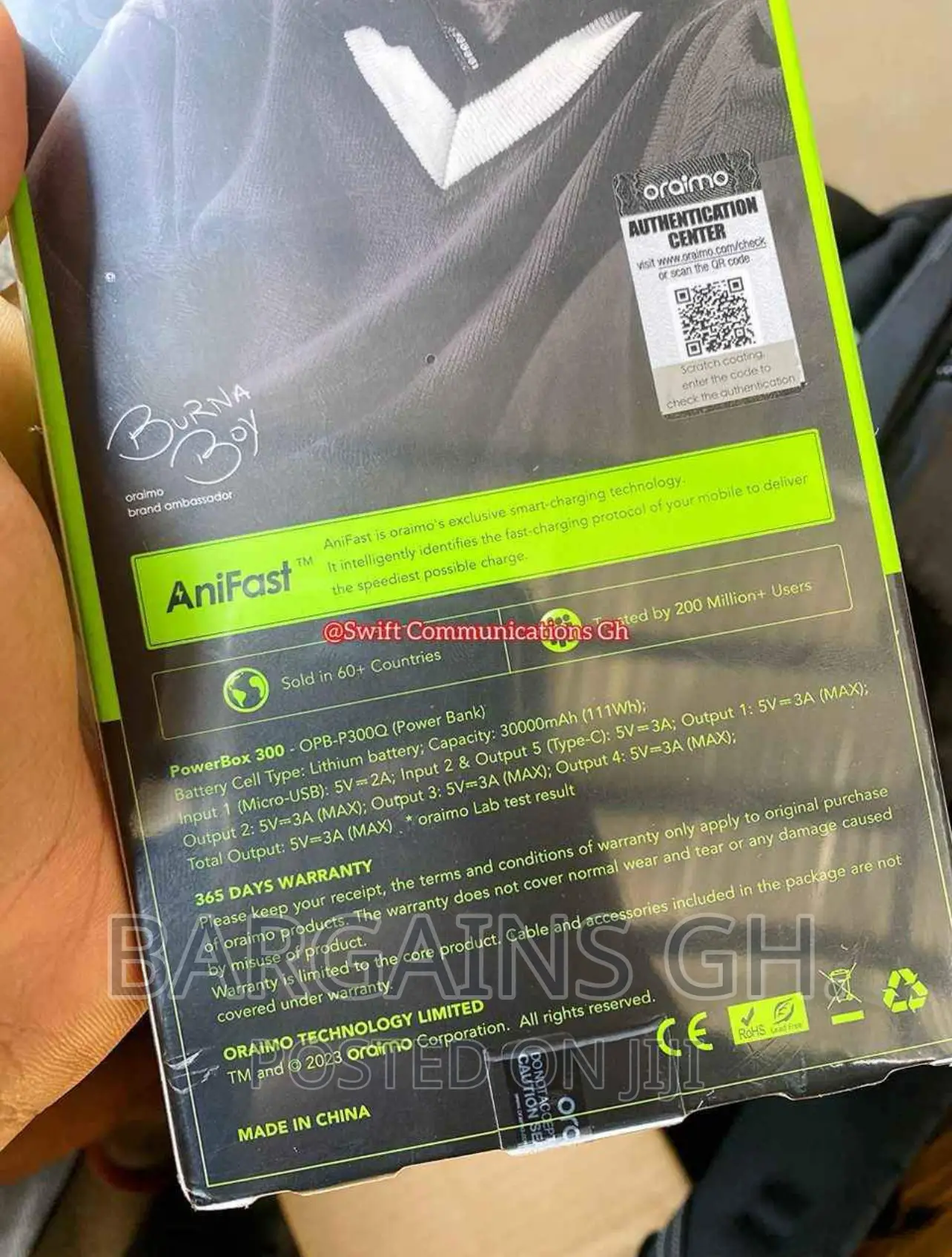 Oraimo 30000mah Original Power Bank
