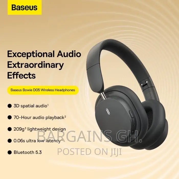 Baseus Bowie D05 Immersive Spatial Acoustic Original Headset